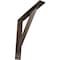 Ekena Millwork Traditional Steel Bracket, Hammered Brown 2"W x 14"D x 14"H BKTM02X14X14TRHBR - alternate 1